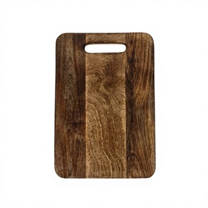 Planche à découper personnalisable de qualité supérieure pour comptoir de cuisine, antidérapante, facile à nettoyer, plateau de service en bois multifonctionnel - Product Image 1