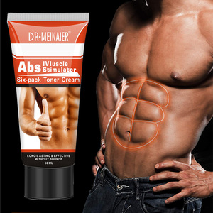 Crème musculaire abdominale pour la remise en forme et le remodelage du corps, soin chauffant pour hommes, renforcement de la peau, raffermissement, corps entier 60g - Product Image 2