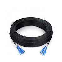 Câble de raccordement FTTH SC/UPC vers SC/UPC, cordon de brassage monomode G.657A1, câble à fibre optique autoportant