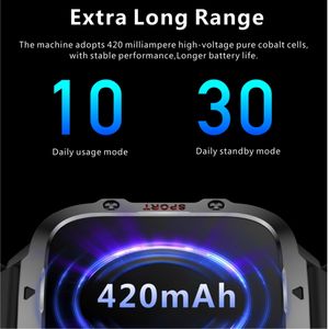 QX11 montre intelligente unisexe AI Assistant vocal IP68 moniteur d'haleine plusieurs modes sportifs prévisions météo réponse appel traqueur de sommeil - Product Image 5