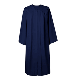 थोक अनुकूलन पॉलिएस्टर शैक्षणिक वस्त्र विश्वविद्यालय के कॉलेज मैट फिनिश के लिए स्नातक गाउन और टोपी - Product Image 2