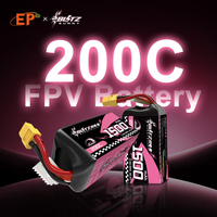 Batterie LiPo 4S6S haute performance 120/140/160/180/200C pour drones de course FPV et quadricoptères RC, batteries lithium-ion Enrichpower