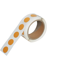 Étiquette NFC intelligente programmable ronde 13,56 MHz, diamètre 213 mm, 22 mm, autocollant NFC à coller humide, étiquette de révision NFC