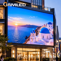 Écran LED extérieur à haute luminosité 8000 Nits en magnésium, panneau d'affichage numérique LED pour la publicité