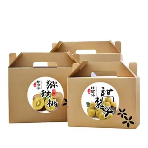 China manufacturer Custom Design Low Price multi sizes cardboard corrugated paper Fruit Packaging Boxes Banana Carton Box