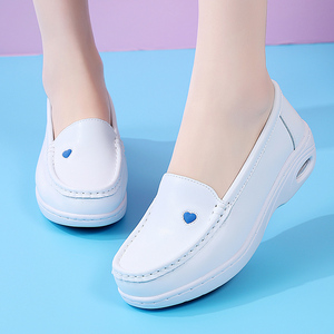 <span class=keywords><strong>Scarpe</strong></span> da Infermiera per <span class=keywords><strong>Donna</strong></span> <span class=keywords><strong>con</strong></span> <span class=keywords><strong>Tacco</strong></span> a Zeppa, Antiscivolo, Slip-On, Tomaia in Microfibra, Suola Intermedia in EVA, <span class=keywords><strong>Scarpe</strong></span> da Lavoro di Sicurezza Composite - Product Image 4