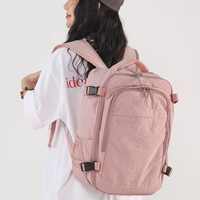 Sac à dos étanche en tissu Oxford pour étudiants, idéal pour les trajets quotidiens et les affaires, élégant, décontracté et simple, avec compartiment pour ordinateur portable