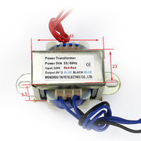 Autotransformation entrée 220V 380V 5W sortie transformateur de puissance 6V 9V 12V 15V 24V transformateur de puissance assorti Circuit de contrôle d'éclairage