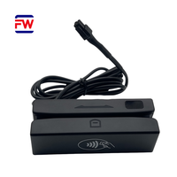 Lector de Tarjetas sin Contacto con Banda Magnética MSR y NFC, Puerto Serie, GPS Tracker ABS FUWEI, RS232/RS485 TTL, Datos Encriptados, 13.56MHz, 0-3m