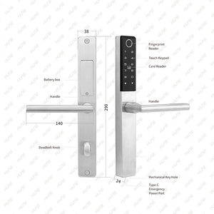Application numérique HUNE pour la <span class=keywords><strong>location</strong></span> <span class=keywords><strong>de</strong></span> maisons, contrôle à distance, plateforme <span class=keywords><strong>de</strong></span> serrure <span class=keywords><strong>de</strong></span> porte intelligente, ANSI BHMA, code temporaire, filaire, résistant aux intempéries - Product Image 3