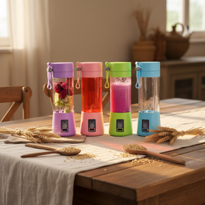 <span class=keywords><strong>Mini</strong></span> mixeur électrique <span class=keywords><strong>portable</strong></span> USB 6 lames pour fruits, rechargeable sans fil, pour la maison - Product Image 2