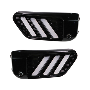 Luci diurne della luce corrente di giorno dell'automobile LED DRL per <span class=keywords><strong>BMW</strong></span> <span class=keywords><strong>X1</strong></span> <span class=keywords><strong>F48</strong></span> F49 2016 2017 2018 2019 con l'indicatore di direzione giallo e la luce notturna blu - Product Image 4
