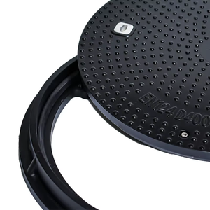 Tapas de <span class=keywords><strong>Alcantarilla</strong></span> SMC de 800 mm EN124 D400 para Proyectos Municipales, Herméticas, Antirrobo y con Cierre - Product Image 4