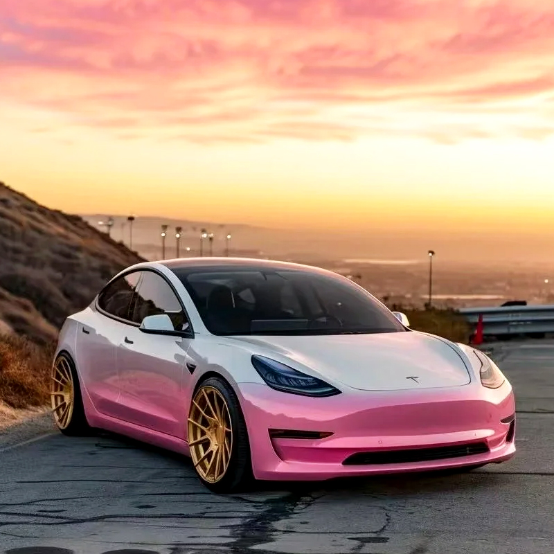 Pink-white