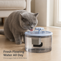 Fontaine à eau automatique pour animaux de compagnie, étanche, alimentée par USB, bol à boire en plastique solide pour chats et chiens, OEM