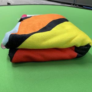 <span class=keywords><strong>Serviette</strong></span> personnalisée promotionnelle sur mesure avec logo, qualité supérieure, fabriquée en usine, pour clubs <span class=keywords><strong>de</strong></span> football, <span class=keywords><strong>serviette</strong></span> <span class=keywords><strong>de</strong></span> plage - Product Image 5