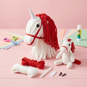 Kit Fai-da-Te <span class=keywords><strong>per</strong></span> Creare Cavalli di Filato, Set <span class=keywords><strong>per</strong></span> Realizzare Unicorni, Regalo Educativo Artistico <span class=keywords><strong>per</strong></span> <span class=keywords><strong>Bambini</strong></span> - Product Image 4
