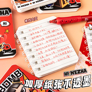 Little Zha A7 Spiral <b>Notebook</b> 80x100mm Cartoon Portable Student Diary <b>Mini</b> <b>Notebook</b> Double Coil Design - Product Image 5