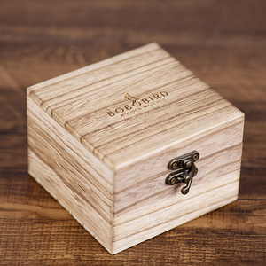 BOBO BIRD Hot Selling Wooden Watch Boxes watch gift box with custom logo