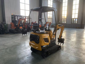 Mini-excavatrice de 1,2 tonne, petite pelle compacte, excavatrice hydraulique sur chenilles, équipement de jardinage et d'aménagement paysager - Product Image 4