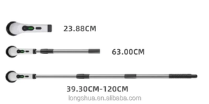 9in1电动洗衣机无绳电动清洁刷清洁浴室长柄9刷头电动旋转洗衣机 - Product Image 6