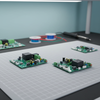 Cargador Inalámbrico 3 en 1 Qi2, Placa Controladora PCBA BMS, PCB de Carga Magnética FR-4, Ensamblaje de Cargador Rápido para Teléfono y Reloj