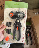 DD2872 professionnel jardin arbre fruitier plante sécateur greffage Kit d'outils de coupe 2-en-1 outils de greffage