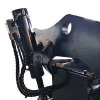 Rotateur inclinable de qualité professionnelle pour mini-pelles - Rotation à 360° Compatibilité avec marteau perforateur Attache rapide Composant principal du moteur Marque TDC 5-18 tonnes