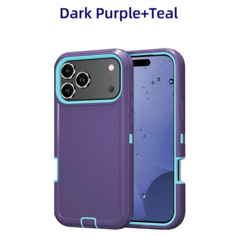 สีม่วงเข้ม + นกเป็ดน้ำ