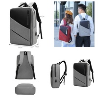 Sac à Dos Personnalisé Durable et Imperméable pour Voyage d'Affaires avec Logo, Sac à Dos Designer 15,6 Pouces pour Ordinateur Portable avec USB