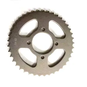 Motorcycle Spare Parts Cd70 41/14t 420 104l Motorcycle Chain And Sprocket Set