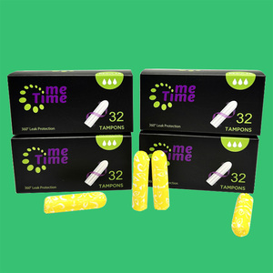 Produit tendance 2026 Tampons hygiéniques jetables bio fabriqués par un fabricant biologique <span class=keywords><strong>sans</strong></span> <span class=keywords><strong>applicateur</strong></span> Tampons hygiéniques biodégradables - Product Image 6