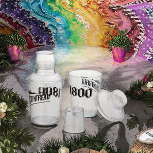 Ensemble de shaker à cocktail en plastique avec passoire pour mélangeur à vin, outils de bar pour le mélange de boissons, pour la création de boissons, fabriqué au Vietnam - Product Image 2