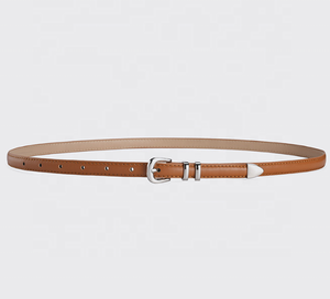 <span class=keywords><strong>Ceinture</strong></span> fine à <span class=keywords><strong>boucle</strong></span> en <span class=keywords><strong>argent</strong></span> trois pièces pour femmes haut de gamme <span class=keywords><strong>Ceinture</strong></span> en <span class=keywords><strong>cuir</strong></span> PU décorative polyvalente pour étudiants et jeunes Nouveau produit - Product Image 3