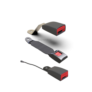 Ensemble de boucle et sangle de ceinture de sécurité universels pour véhicules de passagers, ajustement personnalisé - Product Image 1