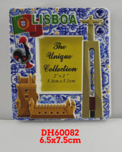 Ocean Series <b>Small</b> <b>Picture</b> <b>Frame</b> Ceramic Resin Refrigerator Magnet with Traditional Design Medium Magnetic Sticker Sheet Size - Product Image 2