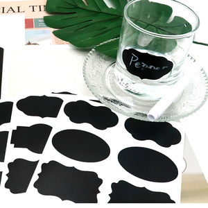 Bảng đen nhãn cho lưu trữ thùng, máy rửa chén an toàn tái sử dụng nhãn cho hộp đựng thực phẩm, có thể tháo rời không thấm nước Mason Jar nhãn - Product Image 3