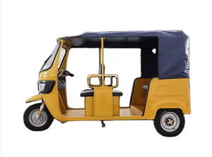 Triciclo Piaggio Ape, Triciclo Eléctrico de Pasajeros, Trimoto con Reversa, Carrocería Abierta, Alta Capacidad de Carga, 50-70 km/h para Adultos - Product Image 5