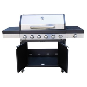 New Extra Large Party <strong>6</strong> <strong>Burner</strong> Barbecue Grill Outdoor <strong>Gas</strong> <strong>BBQ</strong> Grill with Side <strong>Burner</strong> - Product Image 4