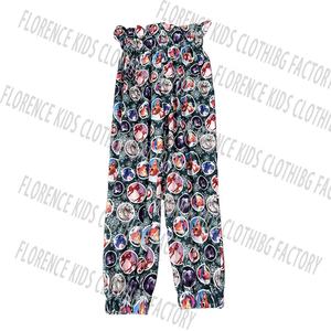 DH ODM pantalones de ninas boutique estilo personalizado Navidad bebé invierno primavera ropa niñas Pantalones - Product Image 1