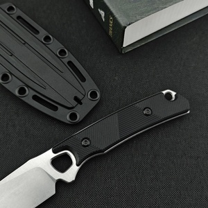Cuchillo Fijo para Exteriores STEPPE 2048, Acero D2, Mango Completo, Cuchillo de Caza y Camping, Alta Dureza 57-59HRC, Portátil, OEM - Product Image 4