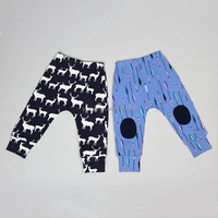 Vêtements en gros pour bébés garçons et filles, pantalons en coton, vêtements pour nouveau-nés, pantalons longs personnalisés pour enfants