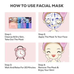 Private Label Blanchiment Rides Or Noir Lifting Glace Refroidissement Collagène Beauté Soins de La Peau Masque Visage Feuille Pour Femme - Product Image 5