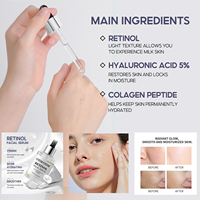 Sérum Visage Raffermissant au Collagène Anti-Âge et Anti-Rides, Acide Hyaluronique et Vitamine E – Soin Visage Guangdong Marque Privée – Nouveauté Tendance