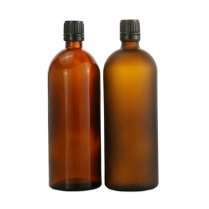 Ámbar de 200ml marrón botella de spray de vidrio para aceite esencial de espíritu de champú de plástico de pulverizador de bomba de tornillo - Product Image 3