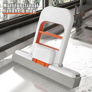 Mini Foldable Sponge <b>Mop</b> Durable Multifunctional Cleaning Tool Strong Absorption for Desktop Tabletop Wet and Dry Use - Product Image 1