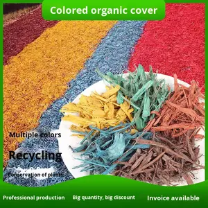 Blocs <span class=keywords><strong>de</strong></span> <span class=keywords><strong>bois</strong></span> <span class=keywords><strong>de</strong></span> forme irrégulière modernes teints bio, paillis décoratif écologique, marque Beiyuan, diamètre 3-4 cm, ornements <span class=keywords><strong>de</strong></span> <span class=keywords><strong>jardin</strong></span> pour arbres - Product Image 3