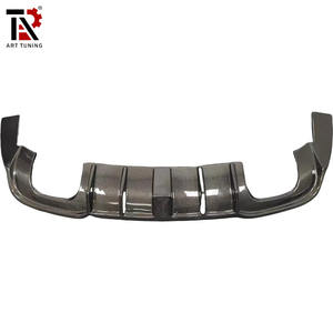 Diffusore Posteriore in Fibra di Carbonio con Luce LED per Audi <span class=keywords><strong>A3</strong></span> S3 8V LCI, Kit di Conversione Paraurti Posteriore per Carrozzeria Berlina - Product Image 3