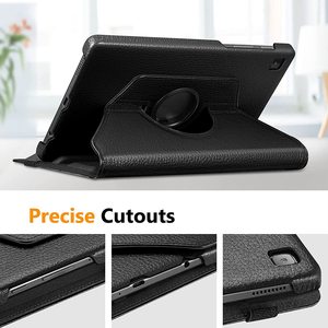 Funda <span class=keywords><strong>de</strong></span> Cuero para <span class=keywords><strong>Tablet</strong></span> <span class=keywords><strong>Samsung</strong></span> Tab A7 Lite <span class=keywords><strong>de</strong></span> 8.7 Pulgadas T220/T225 con Soporte Giratorio y Carcasa Resistente a Caídas, Hecho en China - Product Image 3