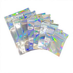 Factory Wholesale 14x17cm Laser Bone Bag Custom Transparent Sealing <b>Packaging</b> Bag - Product Image 1